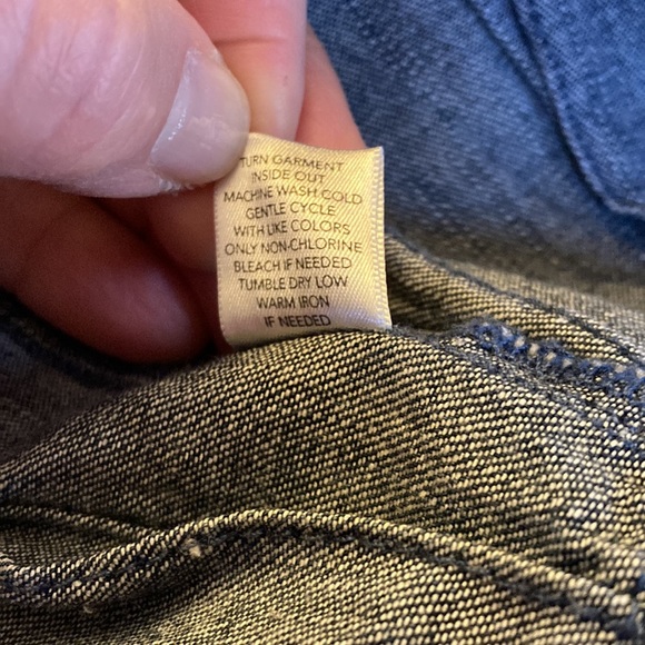 NWT CJ Banks AVG 20W Blue Jean Skirt style 8921 - Picture 7 of 7